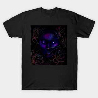 Purple Flower Faerie Spirit T-Shirt